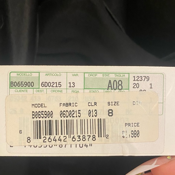 Valentino bow belt dress pants size 8 - Picture 10 of 11